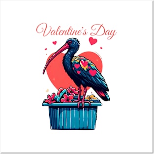 valentine bin chicken Posters and Art